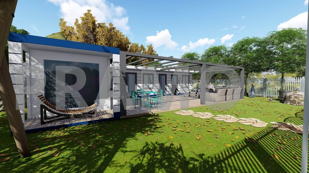 منزل نموذجي مساحته 110 متر مربع