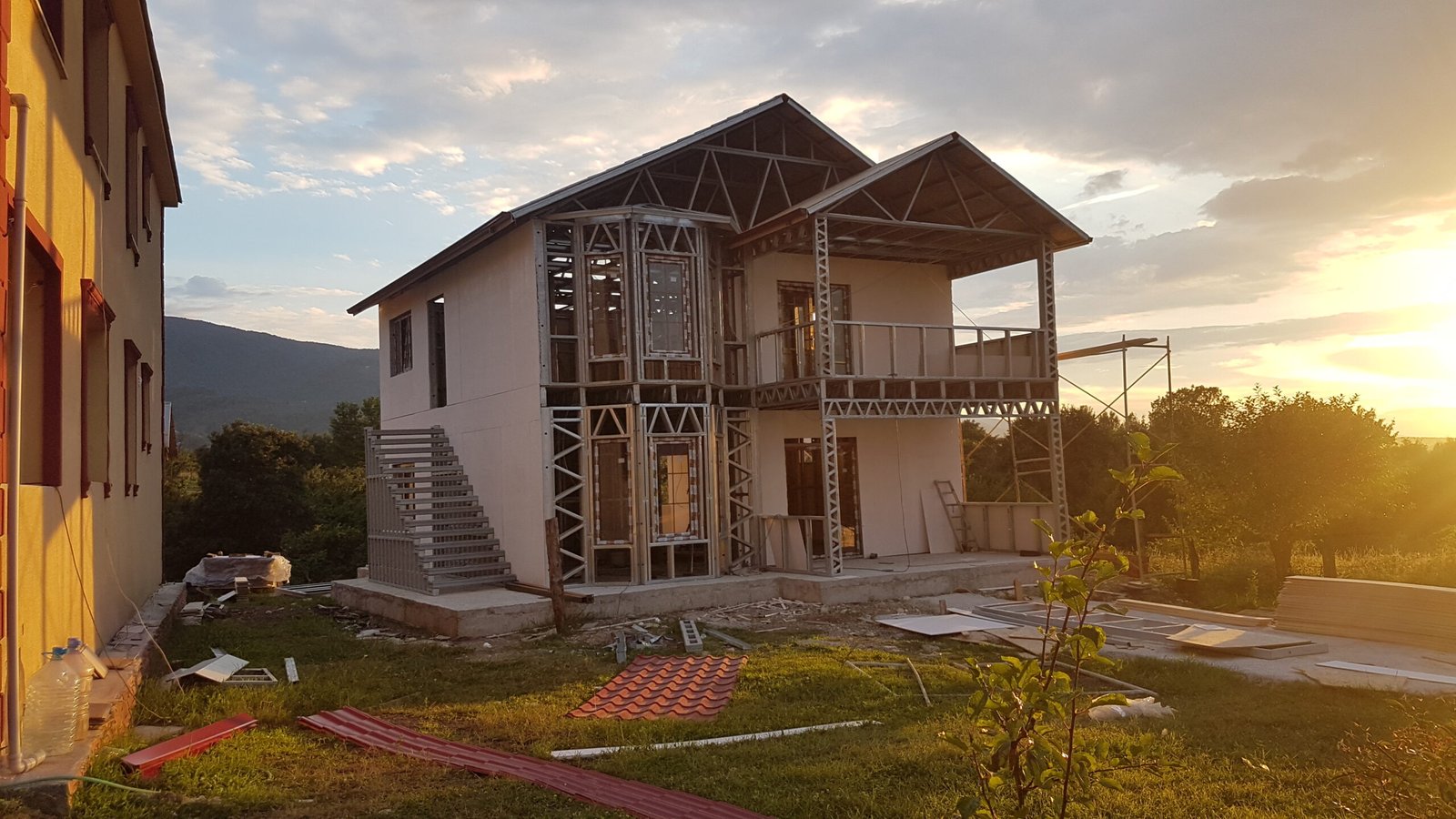 Akyazı Hafif Çelik Konut Projesi pramo prefabrik 1