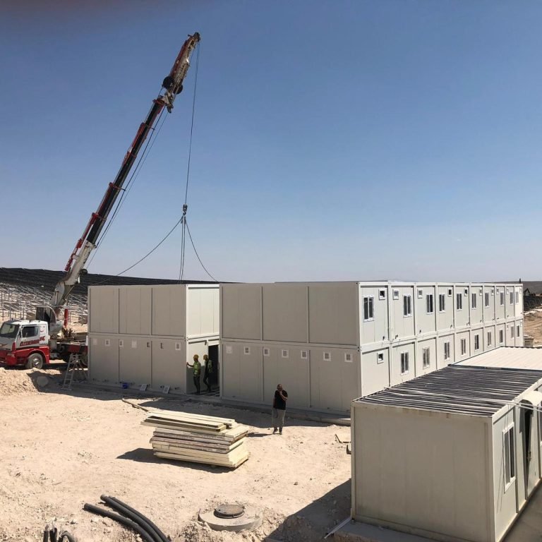 ESKİŞEHİR GES PROJESİ PREFABRİK YEMEKHAN-KONTEYNER İŞÇİ YATAKHANE BİNALARI (2)